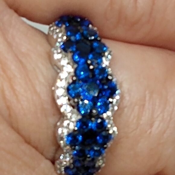 Blue spinel, stunning ring! - Picture 5 of 6